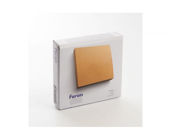 Одноклавишный беспроводной выключатель FERON TM81, 230V, 500W, золото 41725 – изображение 11
