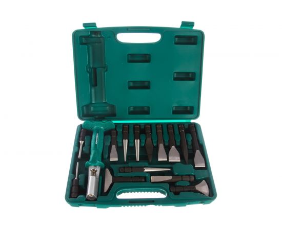 Многофункциональный инструмент с сменными зубилами и выколотками Jonnesway AG010143 – изображение 2