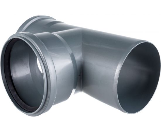 Канализационный тройник АТЛАС ПЛАСТ 90 градусов DN 110 SPCT90110110 – изображение 2