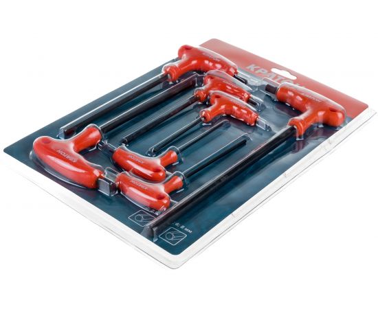 Набор шестигранных Т-образный ключей 7 штук Кратон INDUSTRIAL 2 19 04 001 – изображение 2