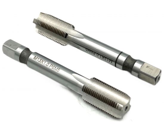 Машинно-ручной метчик TORNERI М13х1 комплект из 2-х штук Р6М5 027128 – изображение 2