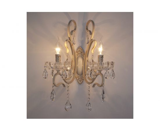 Настенный светильник Eurosvet 12205 2 белый Strotskis 00000059682 – изображение 2