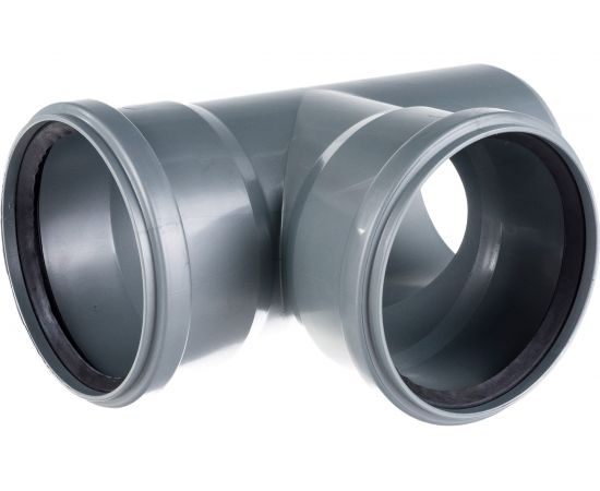 Канализационный тройник АТЛАС ПЛАСТ 90 градусов DN 110 SPCT90110110 – изображение 3