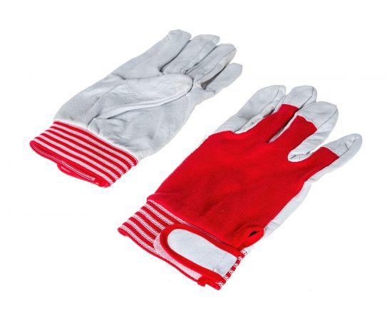Комбинированные перчатки из козьей кожи S. GLOVES OREGON размер 09 31994-09 – изображение 3