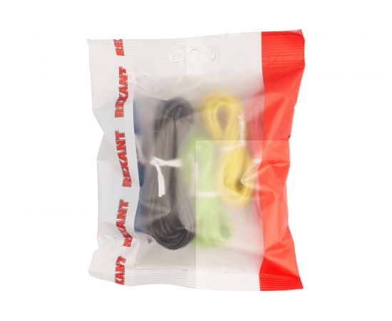 Набор автопроводов REXANT ПГВА Радуга 1x1,50 мм, 6 цветов по 3 метра 01-6550 – изображение 4