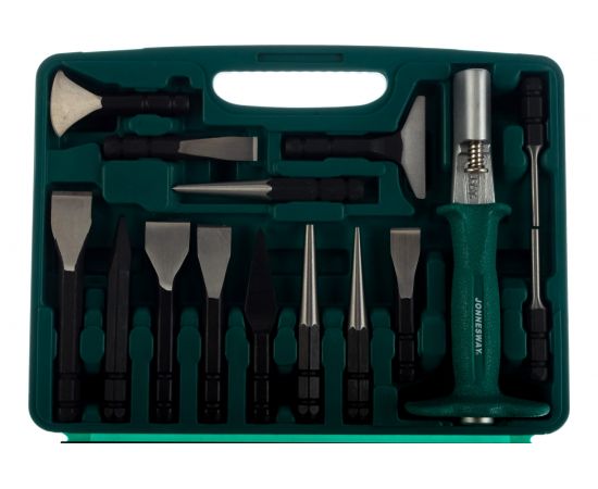 Многофункциональный инструмент с сменными зубилами и выколотками Jonnesway AG010143 – изображение 4