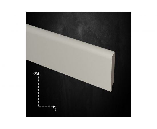 Напольный плинтус 80х12х2000мм Evrowood PN050 – изображение 5