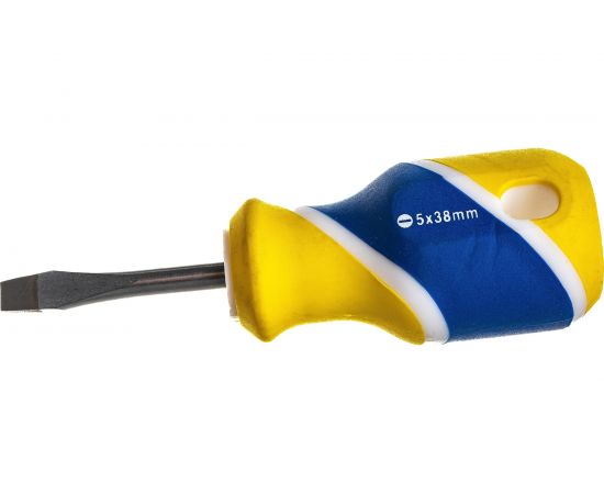 Шлицевая плоская отвертка МастерАлмаз 5мм-38мм 10504005 