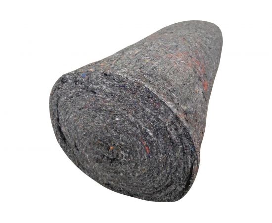 Техническое холстопрошивное полотно ООО Комус, серое, 2.5 мм, 50м х 155см, 170 г/кв.м 945235 