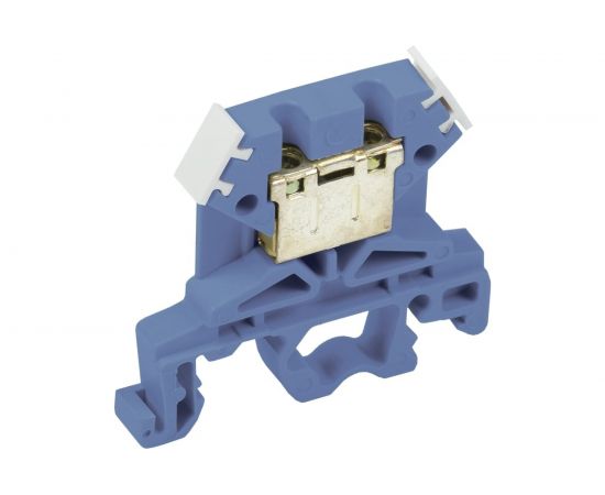 Клеммная колодка ЗНИ-4, 4 мм2, синий IEK YZN10-004-K07 