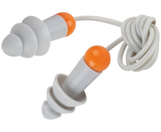 Противошумные многоразовые силиконовые беруши Jeta Safety без бокса, 33дБ JEM31-b 