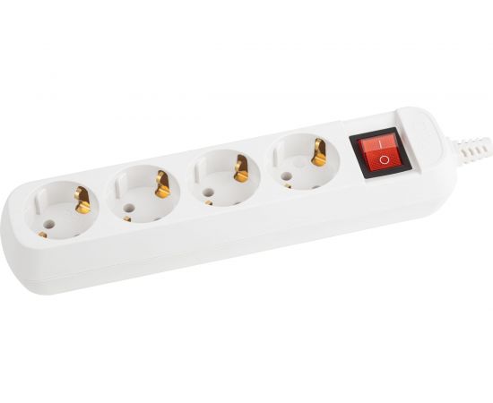 Колодка ЭРА KX-4es 4гн, зазeмление, выкл Б0028344 