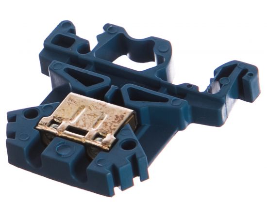 Клеммная колодка ЗНИ-4, 4 мм2, синий IEK YZN10-004-K07 – изображение 2