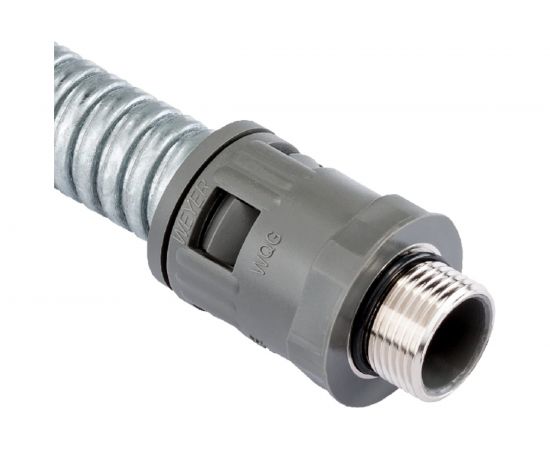 Муфта для гофрированных труб Weyer WQGM-M20B/AD21.2 коннектор прямой нар. M20x1.5 WE0304700 – изображение 4