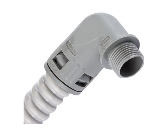 Муфта для гофрированных труб Weyer WQW-M25B/AD28.5 - коннектор угловой, нар. M25x1.5 WE1702500 – изображение 5