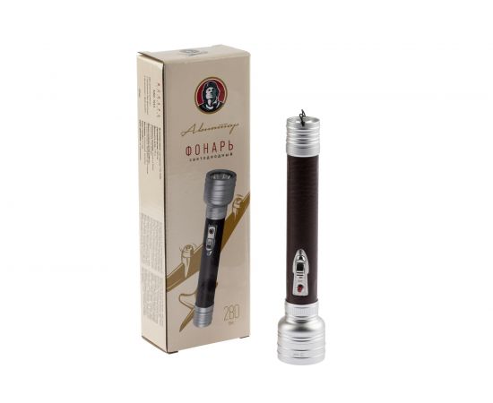 Светодиодный ручной фонарь ЭРА MB-903 Авиатор на батарейках 3Вт в подарочной упаковке Б0046380 – изображение 8