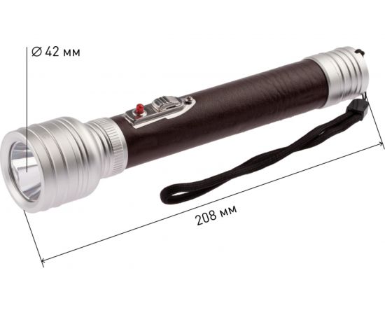 Светодиодный ручной фонарь ЭРА MB-903 Авиатор на батарейках 3Вт в подарочной упаковке Б0046380 – изображение 10