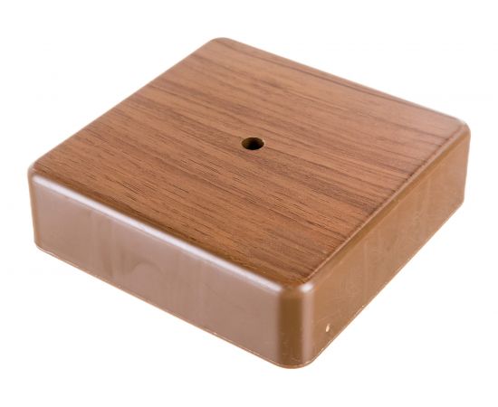 Распаячная коробка IEK КМ для о/п 100x100x29мм дуб UKO10-100-100-029-K24-E 