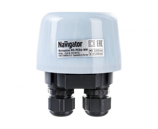 Датчик Navigator NS-PC04-WH Фотореле 80451 