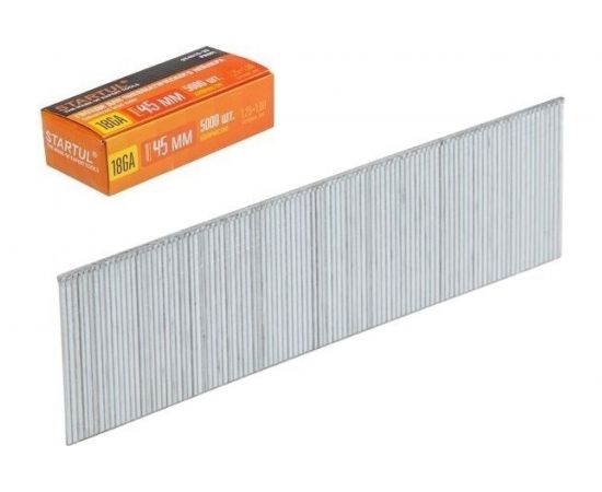 Гвозди STARTUL 45 мм тип 18GA 5000 штук Profi ST4515-45 