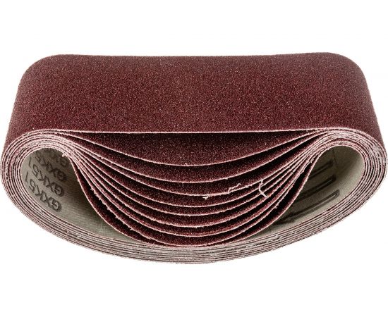 Шлифовальные ленты ЛБ 75х457 мм, А80, 14А, 10 шт. Tsunami D76107545714080 