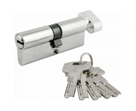 Цилиндровый механизм НОРА-М ЕСО Z ЛПВ-80 40-40 хром Х 15550 