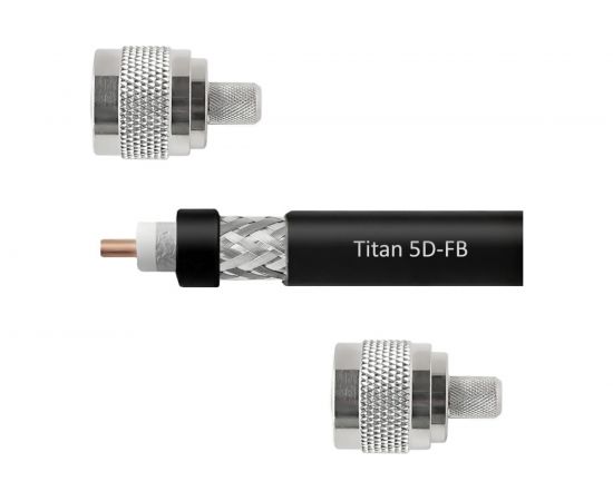 Кабельная сборка VEGATEL 5D/FB Titan (N-male - N-male) 5м R10854 