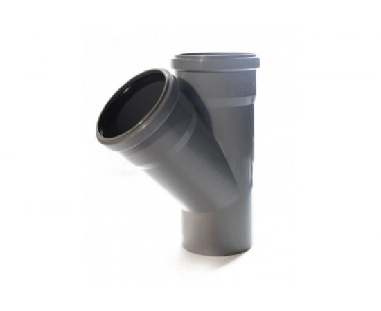 Тройник двухраструбный (67°) HTEA 40/40 Ostendorf 111300 