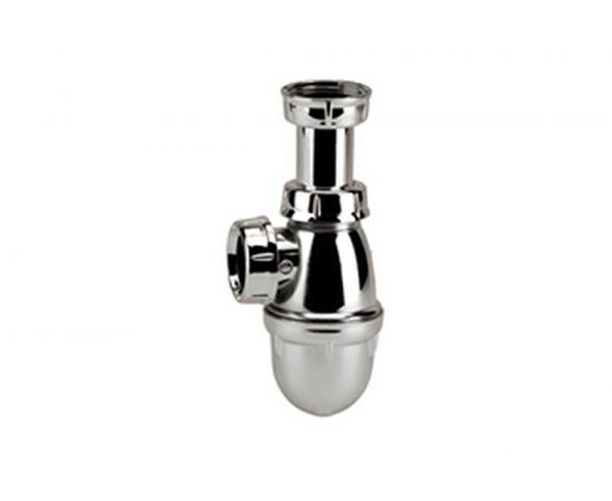 Сифон для умывальника Nicoll хромированный пластик, 1 1/4х32 L211M-0201231 