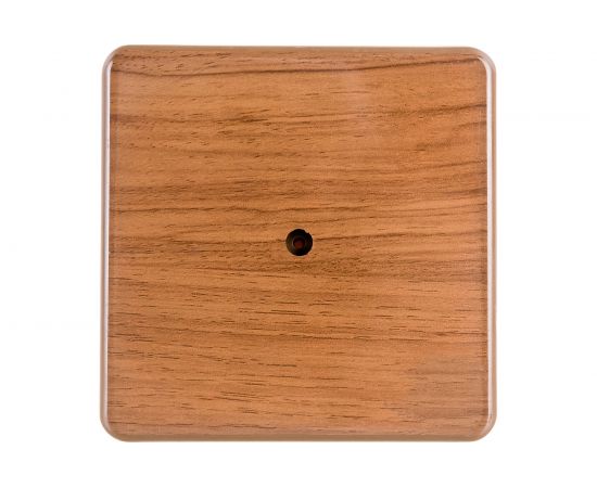 Распаячная коробка IEK КМ для о/п 100x100x29мм дуб UKO10-100-100-029-K24-E – изображение 2