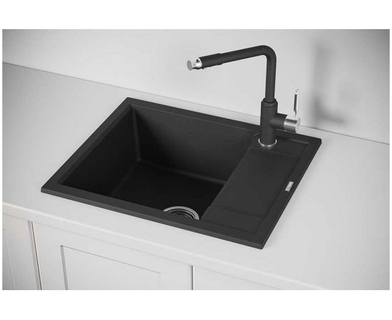 Кухонная мойка Granula GR-6002 черный – изображение 2