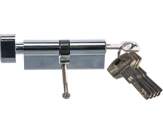 Цилиндровый механизм НОРА-М ЕСО Z ЛПВ-80 40-40 хром Х 15550 – изображение 3