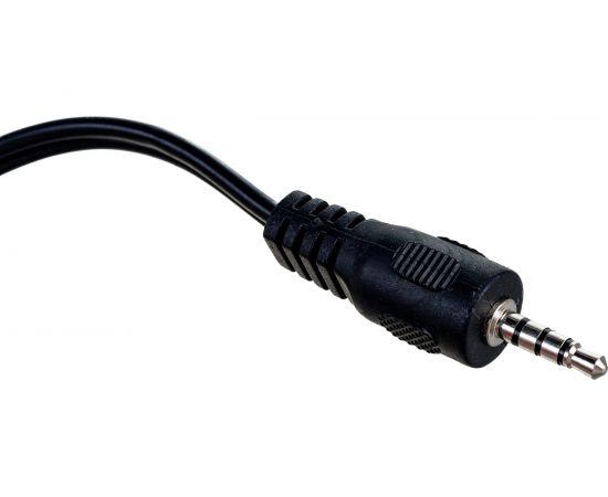 Кабель Cablexpert аудио сигнал джек3.5 4pin папа джек 3.5 наушник мама+3.5микрофон мама 20см CCA-417 – изображение 3