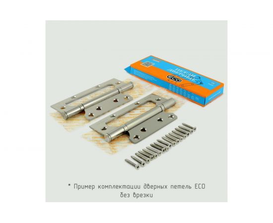 Петля НОРА-М накл. ун. 800-5"" FHP-ЕСО мат. хром покр. без колп. 125х75х2,5 15853 – изображение 3