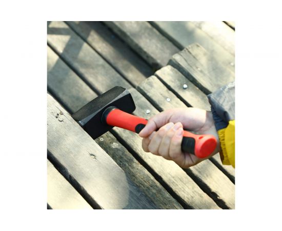 Кувалда DEKO HT23 1500 г, фибергласовая рукоятка 065-0985 – изображение 4