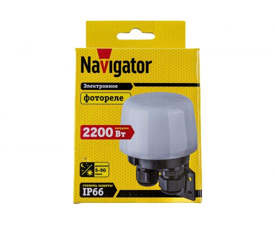Датчик Navigator NS-PC04-WH Фотореле 80451 – изображение 5