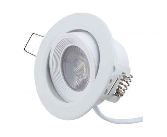 Встраиваемый поворотный светильник REXANT Bagel 5 Вт 4000 К LED 613-001 – изображение 5