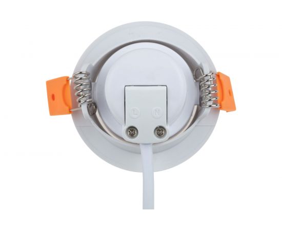 Встраиваемый поворотный светильник REXANT Bagel 5 Вт 4000 К LED 613-001 – изображение 7