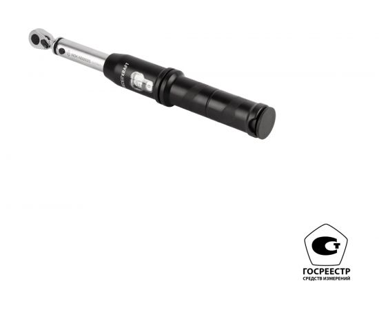 Динамометрический ключ WIEDERKRAFT 5-25 Нм, реверсивная трещотка с квадратом 1/4 WDK-NS05025 