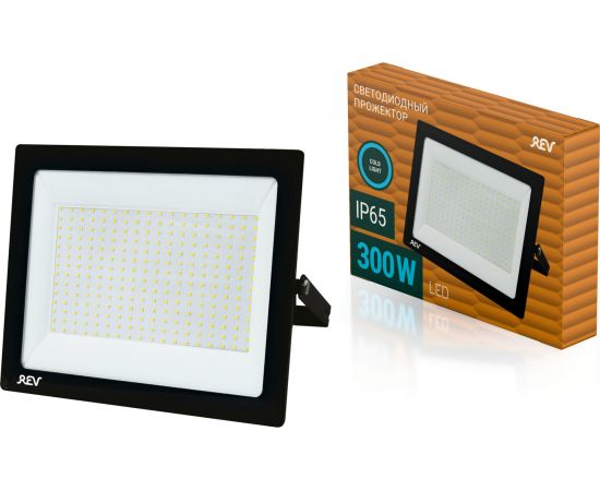 Светодиодный прожектор REV Ultra Slim 300W, 6500К 32309 9 