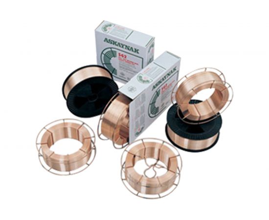 Проволока сварочная омедненная AS SG2 D200 (1.2 мм, кассета 5 кг; аналог СВ-08Г2С-О) ASKAYNAK СВ000011028 