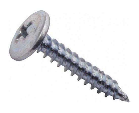 Саморезы ВИРТУОЗ 4,2х25 мм полусферическая головка с прессшайбой, острый, 50 шт 02235 