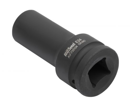Головка ударная удлиненная (E24; 3/4"") AV Steel AV-733124 – изображение 2