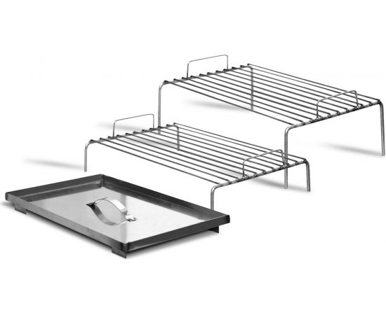 Коптильня Ольховый дым Универсал 400х300х200 мм, 1.5 мм КУ-4 – изображение 2