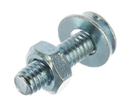 Винт ЗУБР DIN965 в комплекте с гайкой DIN934 M4 x 16 мм, 30 шт, 303456-04-016 – изображение 2