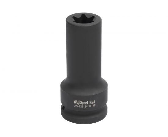 Головка ударная удлиненная (E24; 3/4"") AV Steel AV-733124 – изображение 3