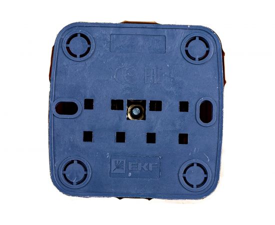 1-местная розетка EKF Минск ОП 16А с заземлением светлое дерево EGR16-028-30 – изображение 4