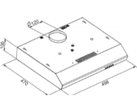 Вытяжка ORE Oliver 50L white OLIVER50LW – изображение 7