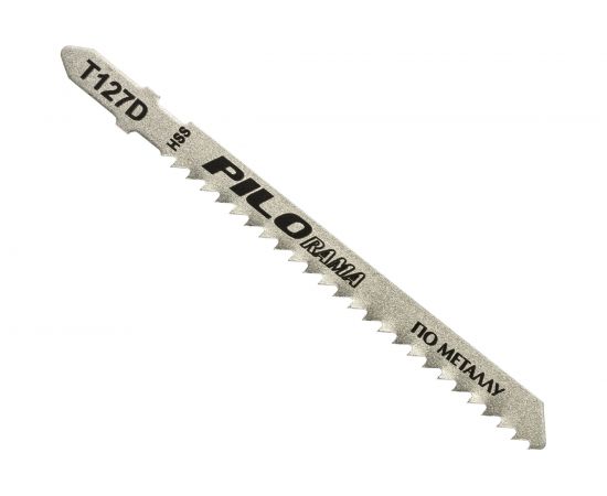 Пилки T127D (2 шт; 8 TPI; 100x75 мм; h=4-20 мм; HSS) по металлу Pilorama 541270 