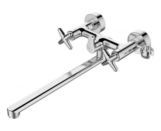 Смеситель для ванны IDDIS Acros с длинным изливом ACRSBL2i10WA 